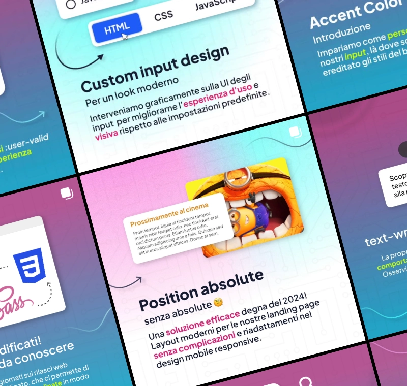 Screenshot of the artCode Instagram project, a page dedicated to sharing resources and knowledge on web development.